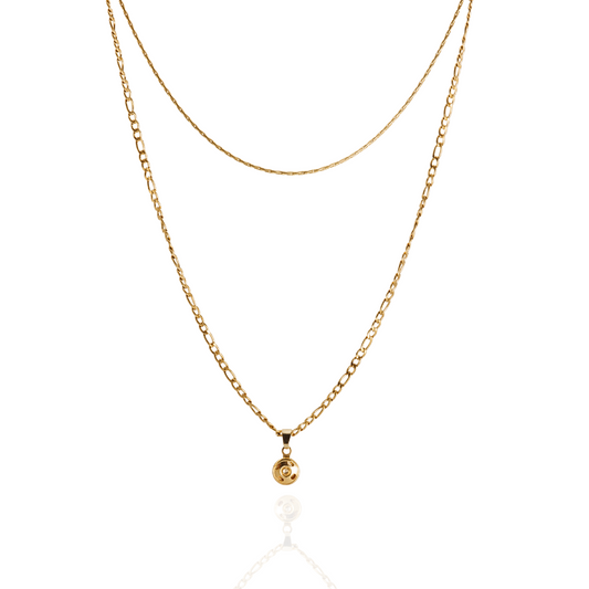 Martini Double-Layered Gold Chain | Snap