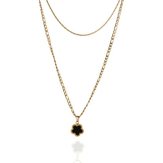 Omer Double-Layered Gold Necklace