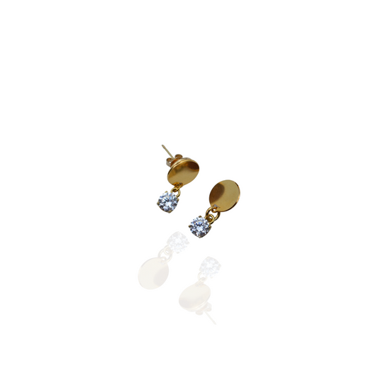 Bellatrix Gold Attached Earrings