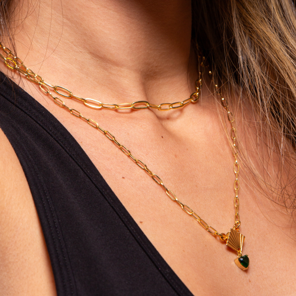Cancun  Double-Layered Gold Chain | Snap