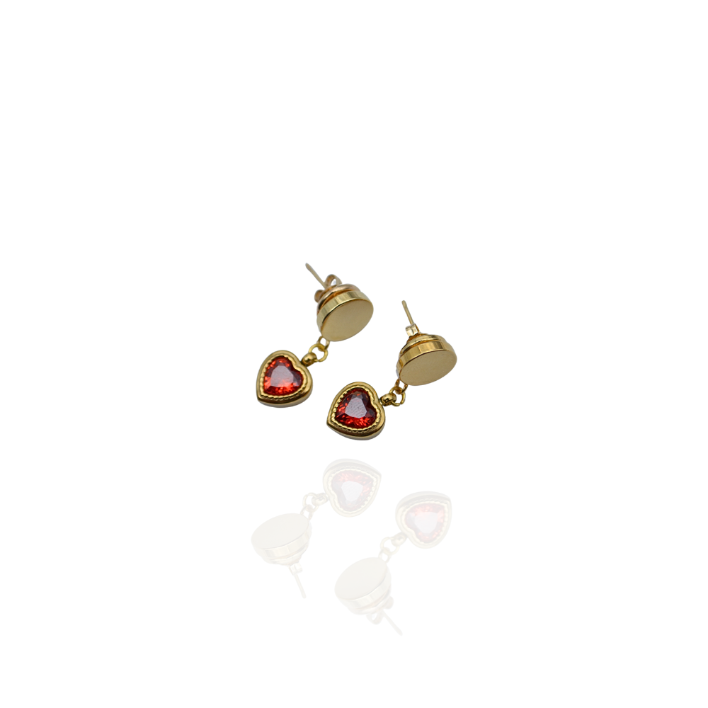 Alexandra Gold Attached Earrings