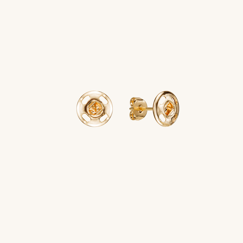 Rubi Gold Attached Earrings